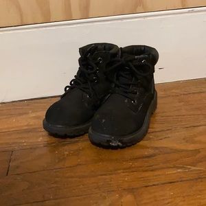 Toddler Black Craftsman Boots